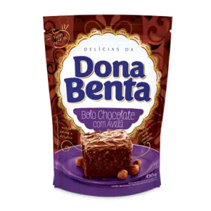 Mist Bolo Dona Benta 450G Chocolate C/Avela