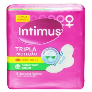 Abs Intimus Gel Upl C/Abas 8Un Seca