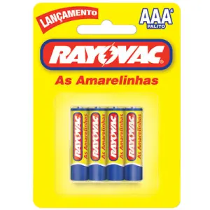 Pilha Rayovac Amar Aaa-Palit