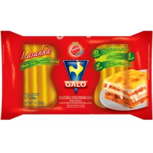 Massa Lasanha Galo Semola 200G