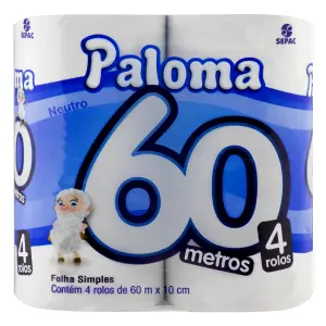 Papel Hig Paloma 4X60M