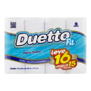 Papel Hig Duetto Fol Tripla 16X30M