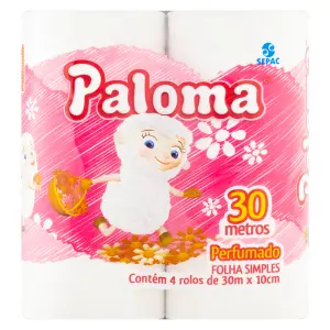 Papel Hig Paloma 30M Perfumado