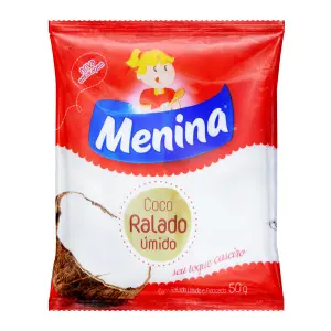 Coco Ralado Menina 50G Adoc Umid