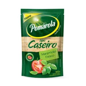 Molho Pomarola Caseiro Manj Sachet 300G