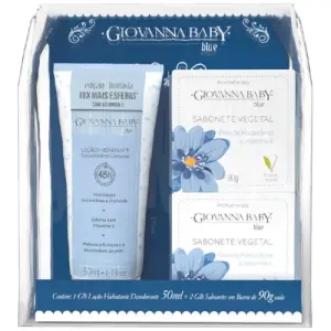 Kit Giovanna B Hidrat50G +2Sab 90G Blue
