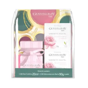 Kit Giovanna B Colonia20Ml+2Sab 90G Class