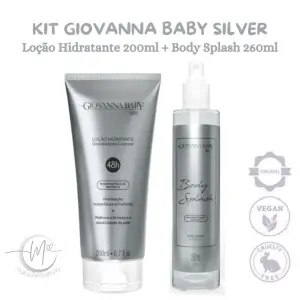 Kit g Baby B Splash260Ml+Hidr200Mlsilver