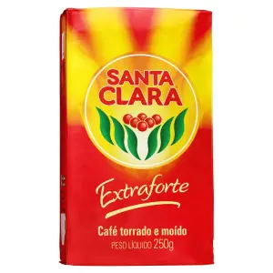 Cafe Santa Clara Vacuo 250G Extra Fort Tor e Moido