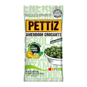 Amendoim Croc Pettiz 50G Cebola/Salsa