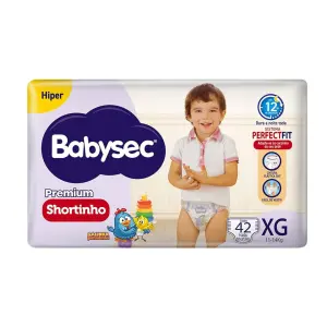 Babysec Fralda Shortinho Hiper Xg