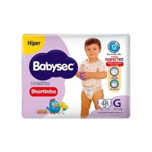 Babysec Fralda Shortinho Hiper Prm g