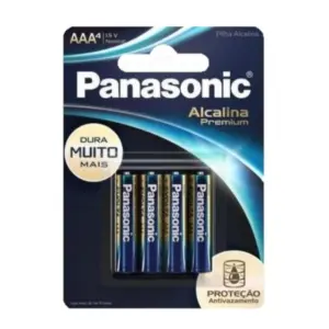 Pilha Panasonic Comum Aaa C/4