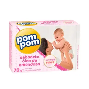 Sab Pom Pom 80G Oleo de Amendoas