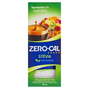 Adocante Liq Zero Cal Stevia 80Ml
