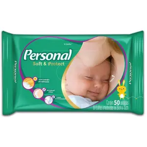Toalha Umed Personal Baby 50Un