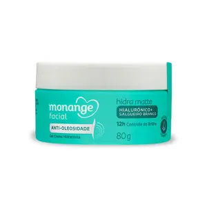 Gel Cr Facial Monange 80G-Pt Hidra Matte(E)