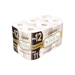 Papel Hig Carinho 12X20M Premium Soft