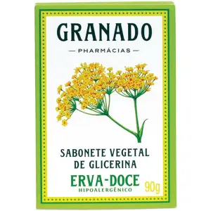 Sab Glicerina Granado 90G Erva Doce