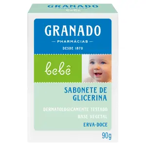 Sab Inf Glic Bebe Granado 90G Erva Doce