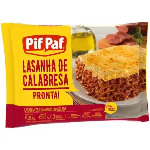 Lasanha Pif Paf Cong 600G Calabresa