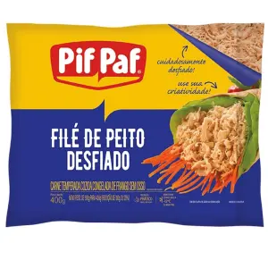 Frango Desfiado Defumado Pif Paf 400G