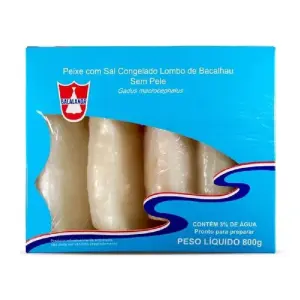 Bacalhau Lombo Saithe 800G
