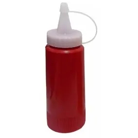 Mostardeira Plastica Vermelha