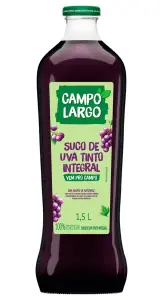 Suco de Uva Tinto Campo Largo 1,5L Integral