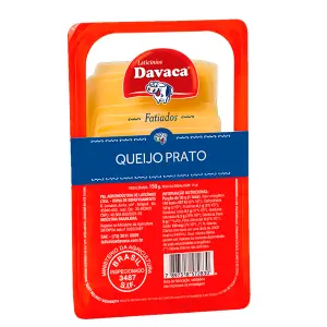 Queijo Prato Fatiado Davaca 150G