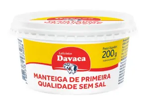 Manteiga Davaca sem Sal 200G