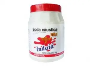 Soda Caustica Indaia Pote 1Kg