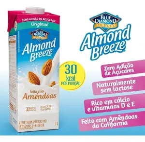 Beb Lactea Amendoa Almond Breeze Zero Acucar 1L Orig