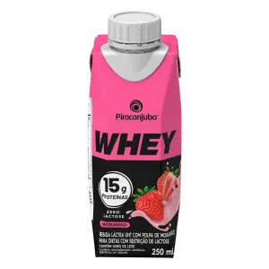 Beb Lactea Piracanjuba Whey 250Ml Morango