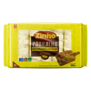 Pao D Alho Baguete Zinho 300G Trad
