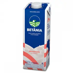 Leite Uht Betania 1L Desnatado