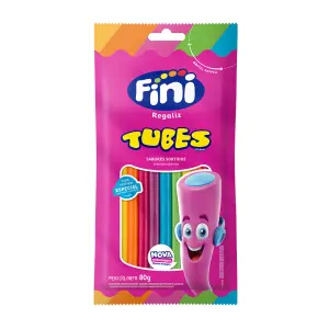Bala Gelat Fini Tubes 80G Trolls