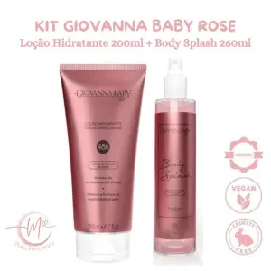 Kit g Baby Body260Ml+Hidr200Ml Rose Gold