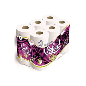 Papel Hig Velud Fol Dupla 30M