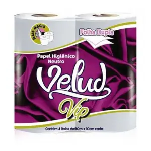 Papel Hig Veludo Fol Dupla 4X30M