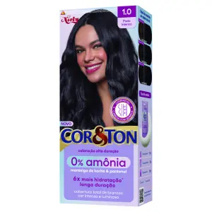 Tint Cor&Ton S Amonia 1.0 Preto